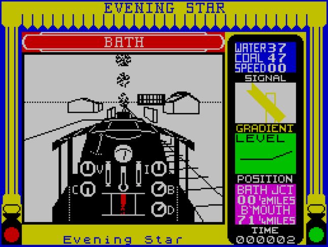 Evening Star - ZX Spectrum game screenshot (1987) by Hewson